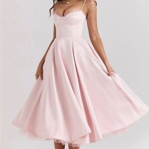 House of CB Blush Pink Maxi Dress